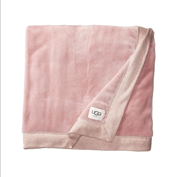New Ugg Duffield Throw Blanket Pink 5 X 